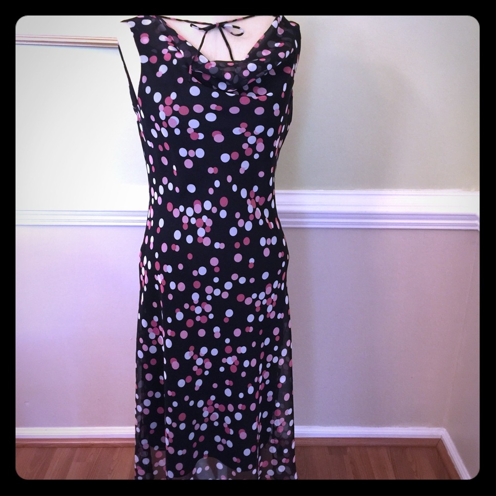 Polka dotted dress